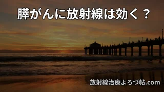 膵がんの放射線治療は効果がある？最新研究からわかること